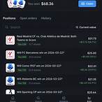 multiple bet options